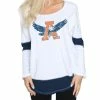 Discount 🔔 Women's Original Retro Brand White Auburn Tigers Contrast Boyfriend Thermal Long Sleeve T-Shirt 🔔 -women‘s clothing store unnamed file 1006