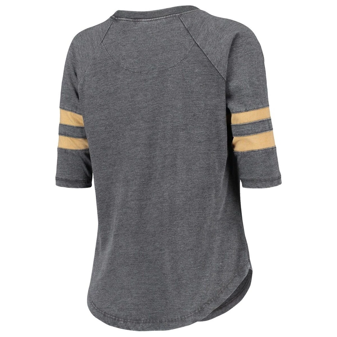 Wholesale ✔️ Women's Pressbox Black UCF Knights Jade Vintage Washed 3/4-Sleeve Jersey T-Shirt ❤️ 6 Wholesale ✔️ Women's Pressbox Black UCF Knights Jade Vintage Washed 3/4-Sleeve Jersey T-Shirt ❤️ - Image 4