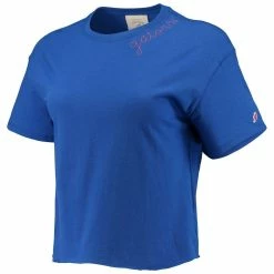 Top 10 🔔 Women's League Collegiate Wear Royal Florida Gators Chain Stitch Clothesline Crop Top 🔥 -women‘s clothing store unnamed file 1125