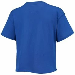 Top 10 🔔 Women's League Collegiate Wear Royal Florida Gators Chain Stitch Clothesline Crop Top 🔥 -women‘s clothing store unnamed file 1126