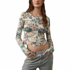 Hot Sale ❤️ Free People Dreamed Of You Tee ⌛