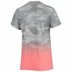 Cheap 😀 Outerstuff Juniors Gray/Red Kansas City Chiefs Beth Camo Dip-Dye T-Shirt 🔥 -women‘s clothing store unnamed file 1175
