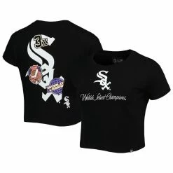 Buy 🛒 Women's New Era Black Chicago White Sox Historic Champs T-Shirt ✨