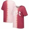 Best deal ✔️ Women's Gameday Couture Cardinal USC Trojans Find Your Groove Split-Dye T-Shirt ❤️ -women‘s clothing store unnamed file 1214