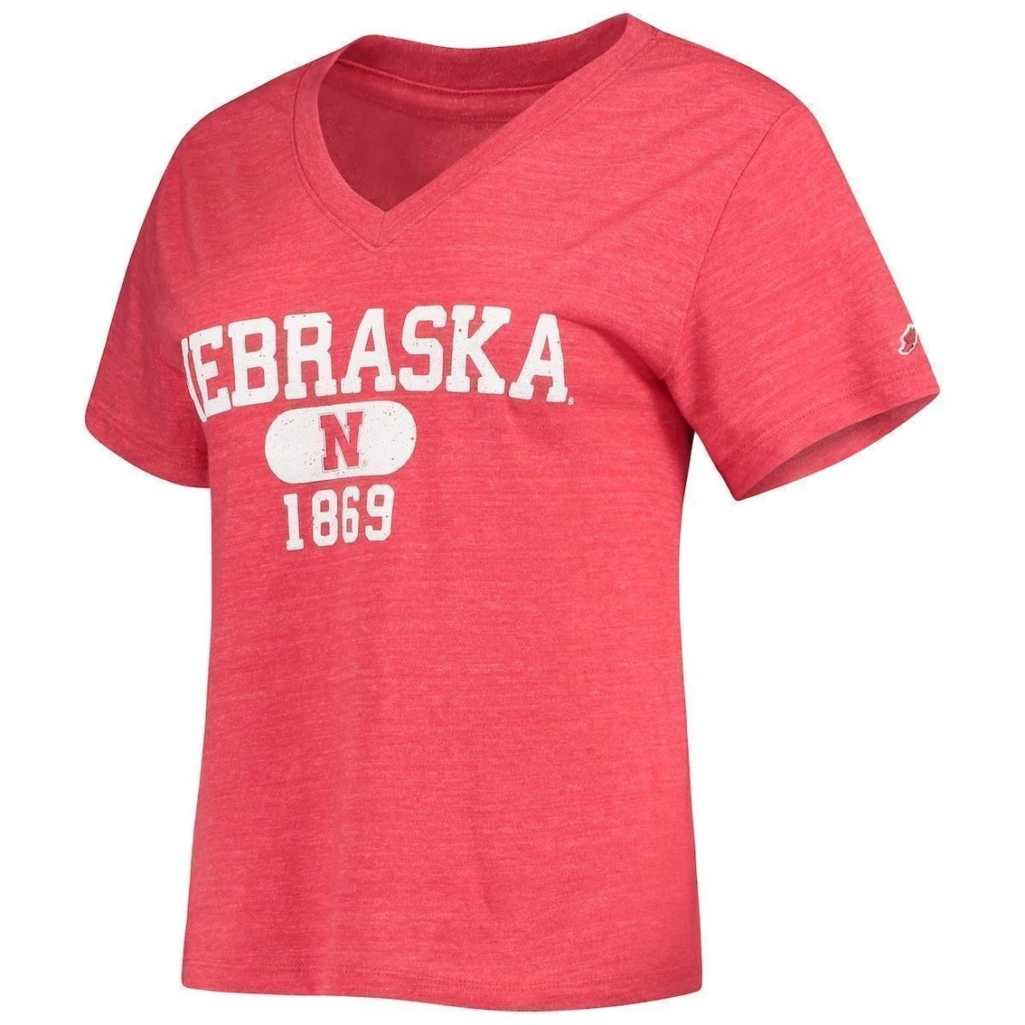 Top 10 π Women's League Collegiate Wear Heathered Scarlet Nebraska Huskers Intramural Boyfriend Tri-Blend V-Neck T-Shirt β€οΈ 5 Top 10 π Women's League Collegiate Wear Heathered Scarlet Nebraska Huskers Intramural Boyfriend Tri-Blend V-Neck T-Shirt β€οΈ - Image 3