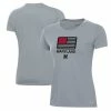 New 🤩 Women's Under Armour Heathered Gray Maryland Terrapins Freedom Performance T-Shirt 🤩 -women‘s clothing store unnamed file 1242