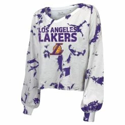 Coupon 🥰 Women's Majestic Threads White Los Angeles Lakers Aquarius Tie-Dye Cropped V-Neck Long Sleeve T-Shirt ✨ 8 Coupon 🥰 Women's Majestic Threads White Los Angeles Lakers Aquarius Tie-Dye Cropped V-Neck Long Sleeve T-Shirt ✨ -women‘s clothing store unnamed file 1254