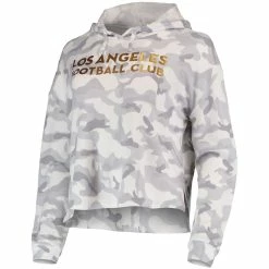 Promo 😀 Women's Concepts Sport Gray LAFC Composite Hoodie T-Shirt 👍 -women‘s clothing store unnamed file 1287