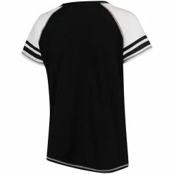 Cheapest 🔥 Women's Soft As A Grape Black San Francisco Giants Plus Sizes Three Out Color Blocked Raglan Sleeve T-Shirt 🥰 -women‘s clothing store unnamed file 1292