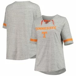 Promo β Profile π© Women's Heathered Gray Tennessee Volunteers Plus Size Lace-Up V-Neck T-Shirt π 7 Promo β Profile π© Women's Heathered Gray Tennessee Volunteers Plus Size Lace-Up V-Neck T-Shirt π -womenβs clothing store unnamed file 1310