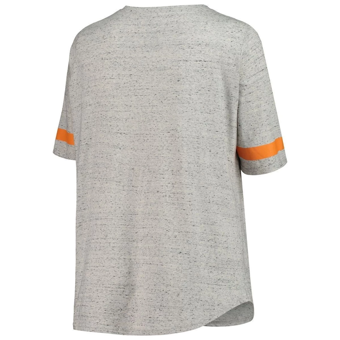 Promo β Profile π© Women's Heathered Gray Tennessee Volunteers Plus Size Lace-Up V-Neck T-Shirt π 6 Promo β Profile π© Women's Heathered Gray Tennessee Volunteers Plus Size Lace-Up V-Neck T-Shirt π - Image 4
