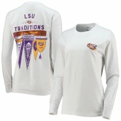 Deals π Women's Pressbox White LSU Tigers Traditions Pennant Long Sleeve T-Shirt π 7 Deals π Women's Pressbox White LSU Tigers Traditions Pennant Long Sleeve T-Shirt π -womenβs clothing store unnamed file 1334