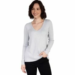 Budget 🌟 American Eagle Juniors Soft And Sexy Plush V Neck Tee 🛒