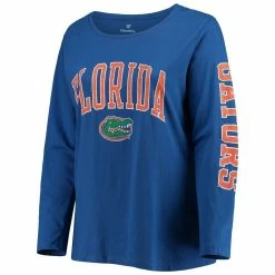 Best reviews of ✔️ Profile 👩 Women's Royal Florida Gators Plus Size Campus Arch Logo 2-Hit Scoop Neck Long Sleeve T-Shirt ✔️ -women‘s clothing store unnamed file 1473