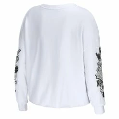 Best reviews of ❤️ Women's WEAR By Erin Andrews White NFL Celebration Cropped Long Sleeve T-Shirt ✔️ 9 Best reviews of ❤️ Women's WEAR By Erin Andrews White NFL Celebration Cropped Long Sleeve T-Shirt ✔️ -women‘s clothing store unnamed file 1572