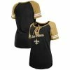 Brand new π₯° Women's New Era Black/Gold New Orleans Saints Logo Lace-Up Raglan T-Shirt 𧨠2 Brand new π₯° Women's New Era Black/Gold New Orleans Saints Logo Lace-Up Raglan T-Shirt 𧨠-womenβs clothing store unnamed file 1577