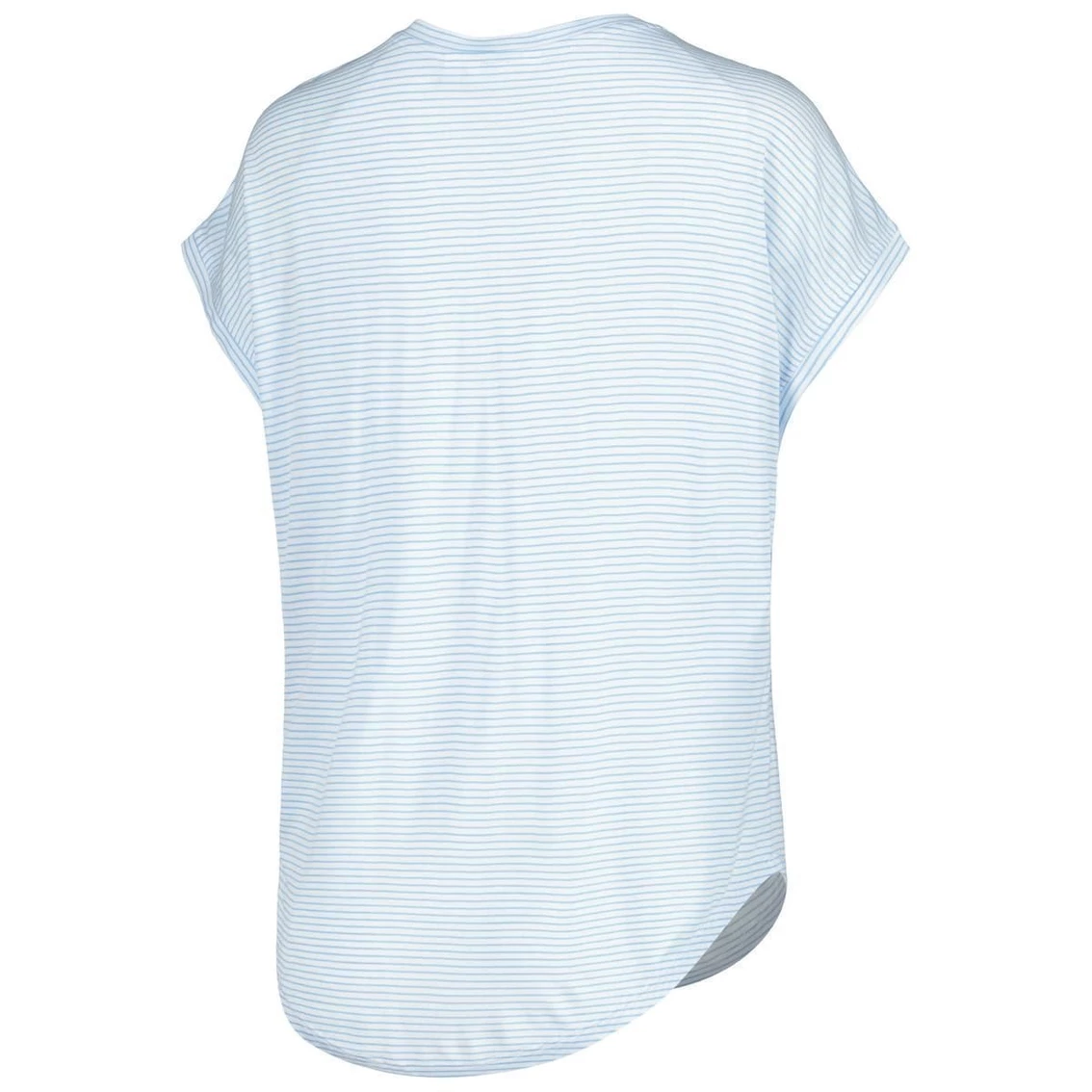 Discount π Camp David π© Women's White/Light Blue Syracuse Orange Day Trip Striped Scoop Neck T-Shirt β¨ 6 Discount π Camp David π© Women's White/Light Blue Syracuse Orange Day Trip Striped Scoop Neck T-Shirt β¨ - Image 4