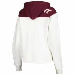 Best reviews of 💯 Women's Pressbox White/Maroon Virginia Tech Hokies Chicago 2-Hit Yoke Pullover Hoodie 🎁 -women‘s clothing store unnamed file 1689
