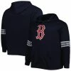 New 🎁 Profile 👩 Women's Navy/Heather Gray Boston Red Sox Plus Size Front Logo Full-Zip Hoodie 😀 -women‘s clothing store unnamed file 1690