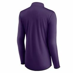 Best Sale 🧨 Women's Fanatics Branded Purple Baltimore Ravens Plus Size Worth The Drive Quarter-Zip Top ⌛ -women‘s clothing store unnamed file 1709