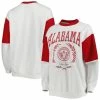 Discount ⭐ Women's Gameday Couture White Alabama Crimson Tide It's A Vibe Dolman Pullover Sweatshirt ❤️ -women‘s clothing store unnamed file 1762