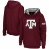 Buy ⭐ Stadium Athletic 👩 Women's Maroon Texas A&M Aggies Team Big Logo Pullover Hoodie ⭐ -women‘s clothing store unnamed file 1925
