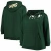 Flash Sale ✨ Profile 👩 Women's Green Oakland Athletics Plus Size Lace-Up V-Neck Pullover Hoodie ⭐ -women‘s clothing store unnamed file 1929