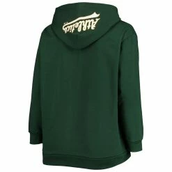 Flash Sale ✨ Profile 👩 Women's Green Oakland Athletics Plus Size Lace-Up V-Neck Pullover Hoodie ⭐ -women‘s clothing store unnamed file 1932