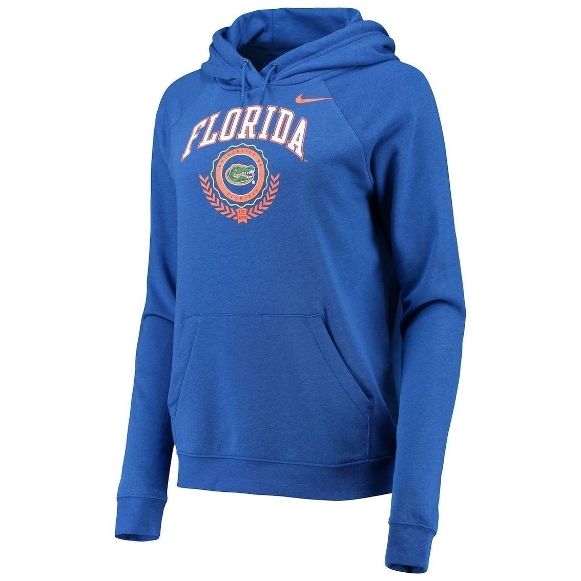 Cheapest π Women's Nike Royal Florida Gators Varsity Fleece Tri-Blend Raglan Pullover Hoodie π 5 Cheapest π Women's Nike Royal Florida Gators Varsity Fleece Tri-Blend Raglan Pullover Hoodie π - Image 3