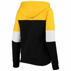 Buy 🧨 Women's New Era Black Pittsburgh Pirates Colorblock French Terry Full-Zip Hoodie 🔥 -women‘s clothing store unnamed file 1978