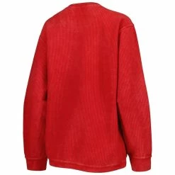 Buy 🤩 Women's Pressbox Red Cincinnati Bearcats Comfy Cord Vintage Wash Basic Arch Pullover Sweatshirt 🤩 -women‘s clothing store unnamed file 1990