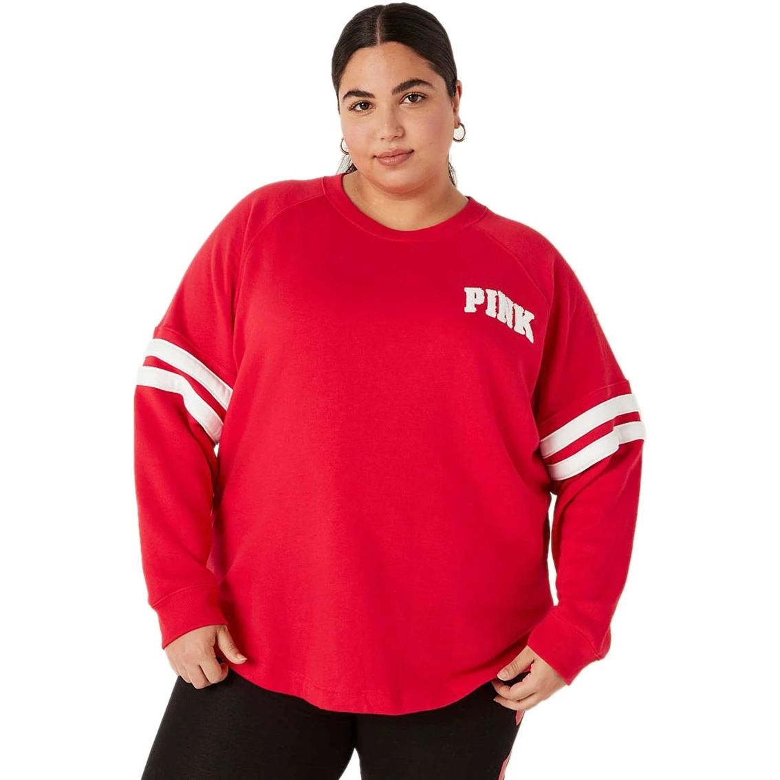 Discount π Victoria's Secret Pink Varsity Raglan Stripe Pullover βοΈ 3 Discount π Victoria's Secret Pink Varsity Raglan Stripe Pullover βοΈ