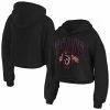 Buy 🤩 Women's WEAR By Erin Andrews Black Houston Texans Fleece Cropped Pullover Hoodie 👍 -women‘s clothing store unnamed file 2007