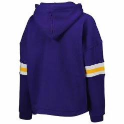 Best Sale ✔️ Women's Pressbox Purple LSU Tigers Super Pennant Pullover Hoodie 🥰 -women‘s clothing store unnamed file 2038