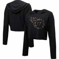Coupon 🧨 Women's Majestic Threads Black Tennessee Titans Leopard Cropped Pullover Hoodie 👏 -women‘s clothing store unnamed file 2087
