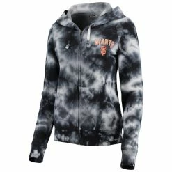 Best reviews of 😉 Women's New Era Black San Francisco Giants Tie-Dye Fleece Full-Zip Hoodie ⭐ -women‘s clothing store unnamed file 2124