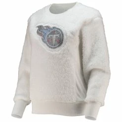 Coupon 👏 Women's Touch White Tennessee Titans Milestone Tracker Pullover Sweatshirt 🎉 -women‘s clothing store unnamed file 2132