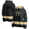 Hot Sale 💯 Women's Fanatics Branded Black/Gold Vegas Golden Knights Colors Of Pride Colorblock Pullover Hoodie ✨ -women‘s clothing store unnamed file 2160