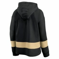 Hot Sale 💯 Women's Fanatics Branded Black/Gold Vegas Golden Knights Colors Of Pride Colorblock Pullover Hoodie ✨ -women‘s clothing store unnamed file 2163