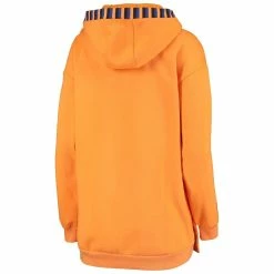 Best Sale ✔️ Women's Qore Orange New York Knicks Perfectly Oversized Team Pullover Hoodie 👍 -women‘s clothing store unnamed file 2179