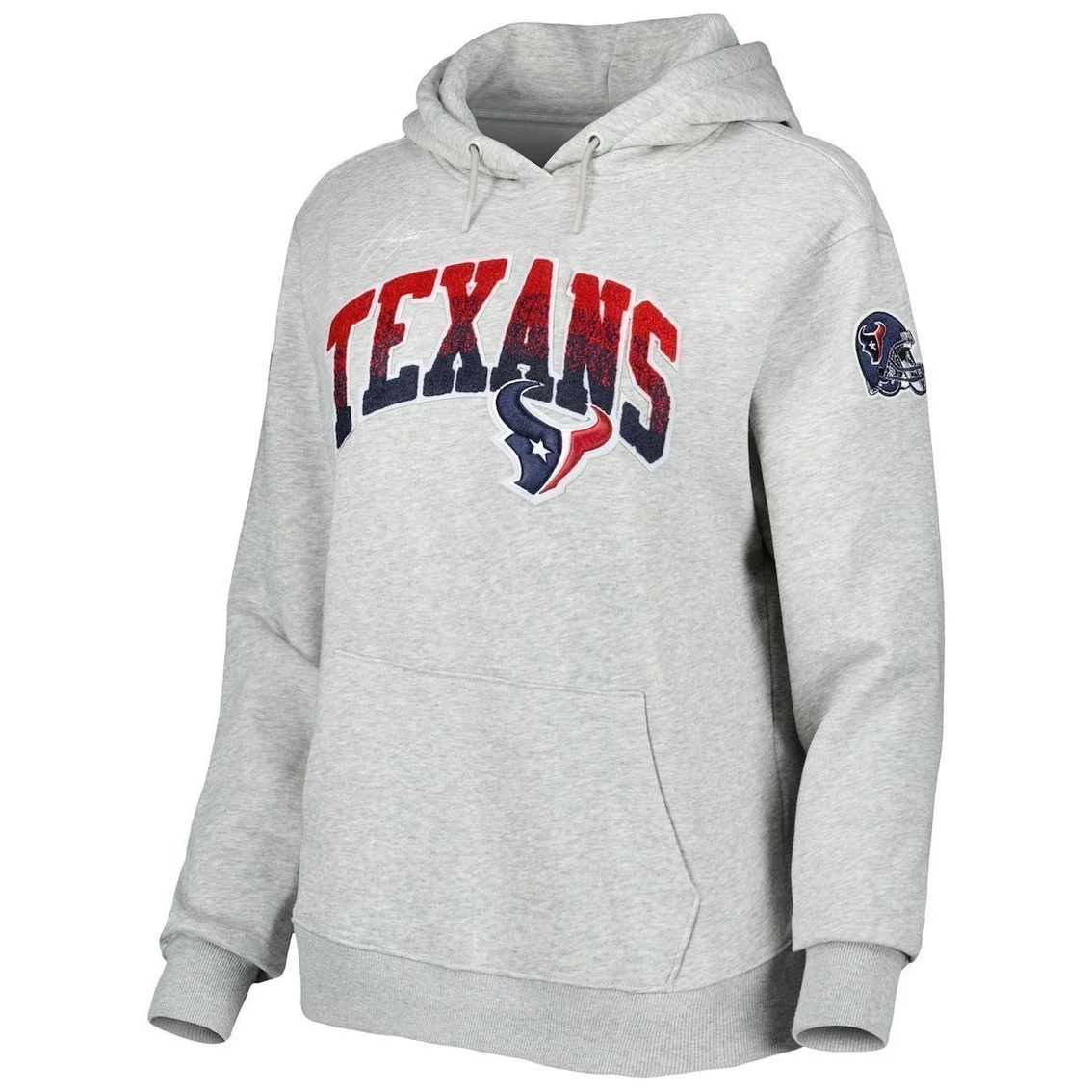 Cheap π Women's Pro Standard Heather Gray Houston Texans Local Patch Pullover Hoodie βοΈ 5 Cheap π Women's Pro Standard Heather Gray Houston Texans Local Patch Pullover Hoodie βοΈ - Image 3