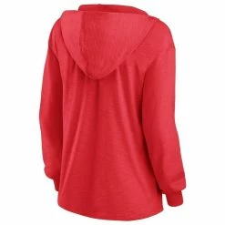 Deals ✔️ Women's Fanatics Branded Red Kansas City Chiefs Jumper V-Neck Pullover Hoodie 😀 -women‘s clothing store unnamed file 2215