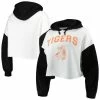 New 👍 Women's Gameday Couture White/Black Clemson Tigers Good Time Color Block Cropped Hoodie ✔️ -women‘s clothing store unnamed file 2220