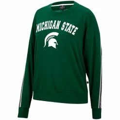 Brand new π Women's Colosseum Heathered Green Michigan State Spartans Team Oversized Pullover Sweatshirt β¨ 8 Brand new π Women's Colosseum Heathered Green Michigan State Spartans Team Oversized Pullover Sweatshirt β¨ -womenβs clothing store unnamed file 2245