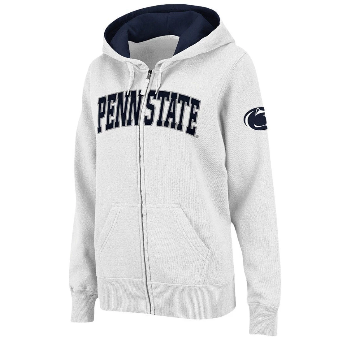 Deals π Colosseum π© Women's Stadium Athletic White Penn State Nittany Lions Arched Name Full-Zip Hoodie π 4 Deals π Colosseum π© Women's Stadium Athletic White Penn State Nittany Lions Arched Name Full-Zip Hoodie π - Image 2