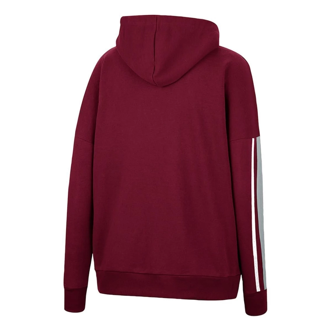 Outlet 𧨠Women's Colosseum Maroon Texas A&M Aggies Serena Oversized Sleeve Striping V-Neck Pullover Hoodie π 6 Outlet 𧨠Women's Colosseum Maroon Texas A&M Aggies Serena Oversized Sleeve Striping V-Neck Pullover Hoodie π - Image 4