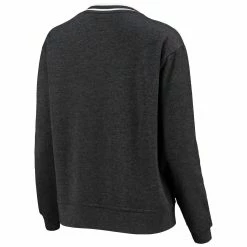 Best reviews of 🎉 Women's League Collegiate Wear Heathered Black Clemson Tigers Victory Springs Tri-Blend V-Neck Pullover Sweatshirt 💯 -women‘s clothing store unnamed file 2324