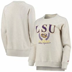 Hot Sale π Women's League Collegiate Wear Oatmeal LSU Tigers Academy Raglan Pullover Sweatshirt π₯° 7 Hot Sale π Women's League Collegiate Wear Oatmeal LSU Tigers Academy Raglan Pullover Sweatshirt π₯° -womenβs clothing store unnamed file 2390