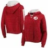 Brand new 🔥 Women's Colosseum Crimson Alabama Crimson Tide The Devil Speckle Lace-Placket Raglan Pullover Hoodie 😍 -women‘s clothing store unnamed file 2411