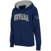 Wholesale ✔️ Colosseum 👩 Women's Stadium Athletic Navy Nevada Wolf Pack Arched Name Full-Zip Hoodie 🤩 -women‘s clothing store unnamed file 2451